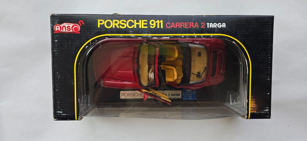 Porsche 911 Carrera 2 Taga Anson 1/18, Violet, Métal, édition Limitée (occasion, Avec Boîte)