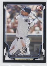 2014 Bowman Black 23/25 Chase Headley #54 0a1