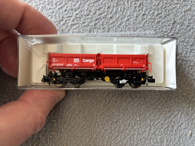 Fleischmann 8530 Spur N  DB Seitenkippwagen rot Epoche 5