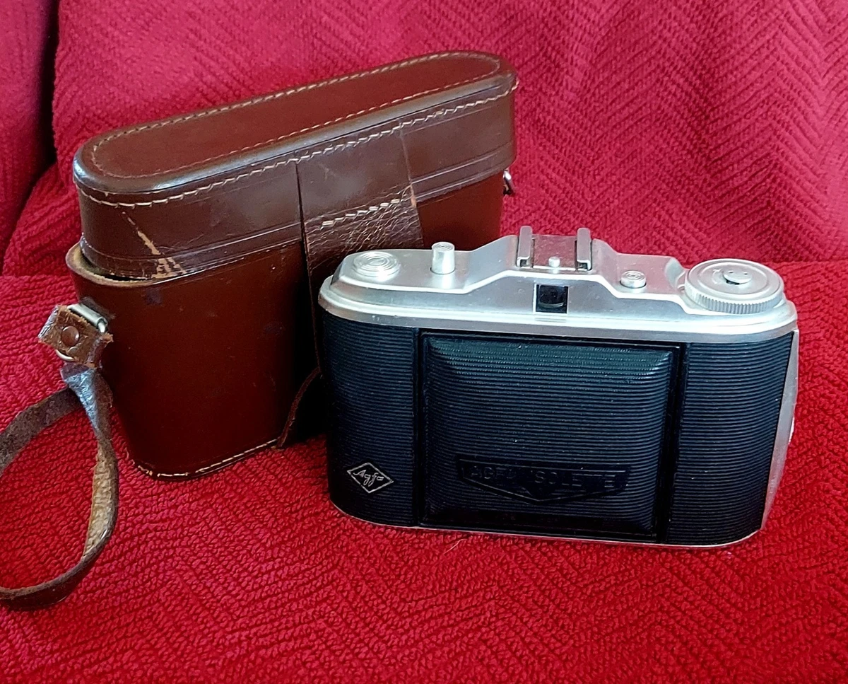 Étui Appareil Photo Vintage Agfa Germany D'origine