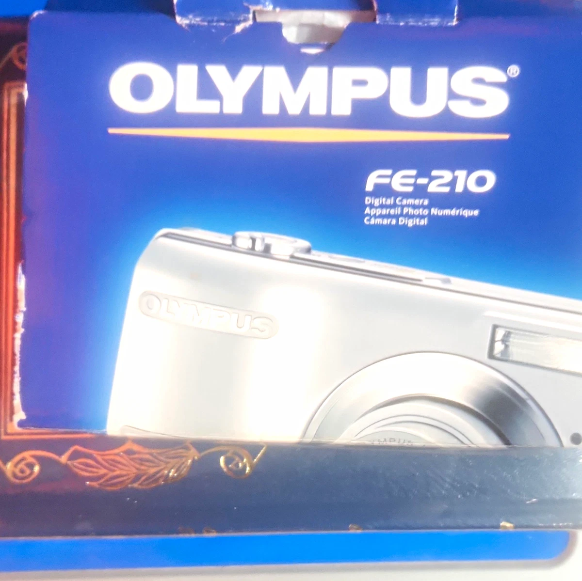 OLYMPUS CAMEDIA FE-210 単3電池 動作OK 箱付き カメラ 動作保証 オリンパス OLYMPUS FE-210 3x 単三電池仕様 同梱