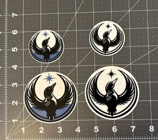 Minnesota loon Sticker 3 Inch And 4 Inch 4 Sticker Lot