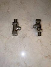 Lot of 2 Chicago Faucet Angle Key Stop (Female) Chrome