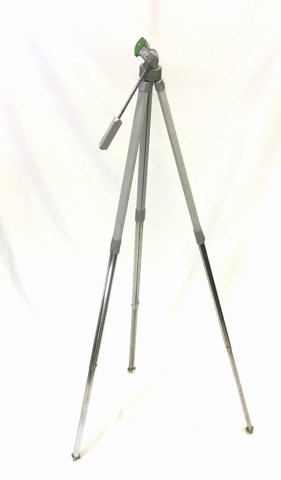 BILORA Vintage Stabilo No.1134 Germany Aluminium/Metal Extendable Sturdy Tripod - image 4 of 4