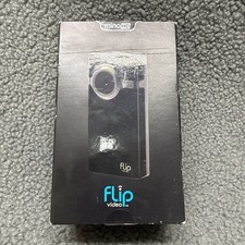 Flip Mino HD 4GB Digital Video Camera w/ Box, Case  AV Cable