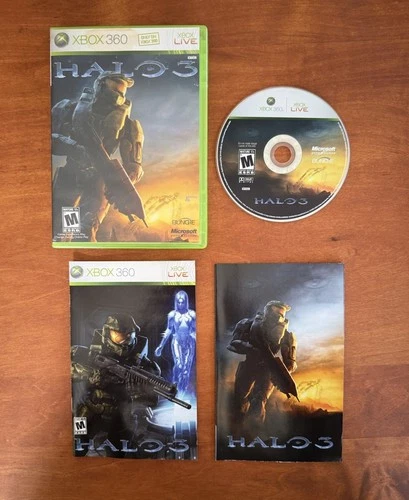 Halo 3 (Xbox 360) CIB Complete w/ Poster & Tested - Ships Fast Free Shipping