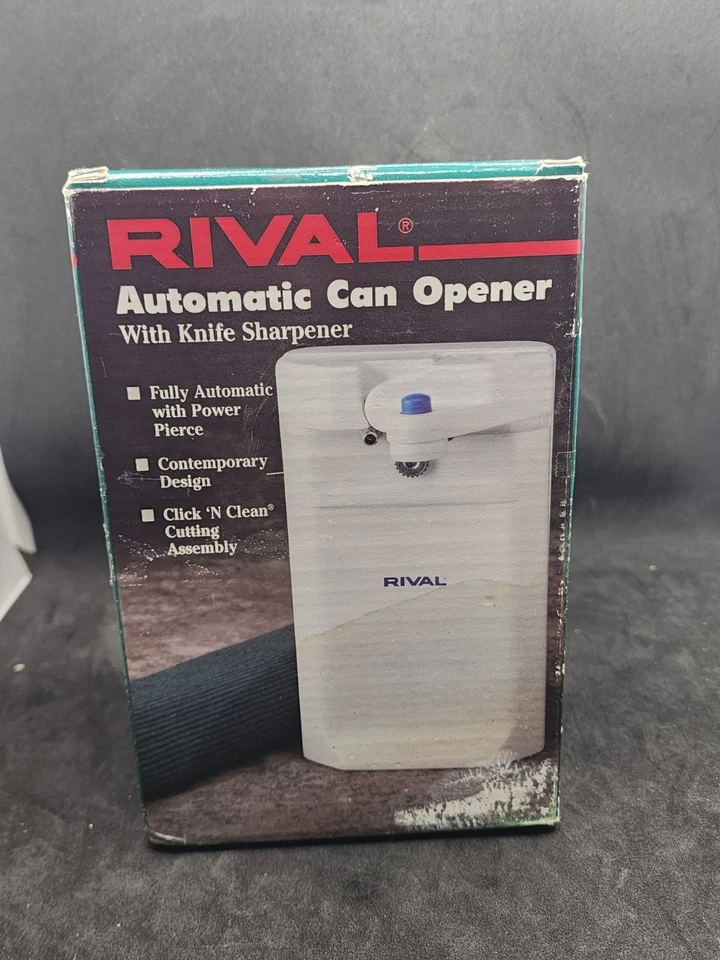 Abrelatas Ajustable Automático Rival con Afilador de Cuchillos Modelo 722 Totalmente Nuevo Foto 2 de 4