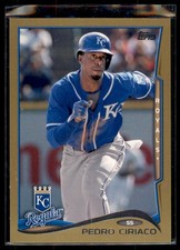 2014 Topps Update Gold Pedro Ciriaco #US-45 Kansas City Royals #0412/2014
