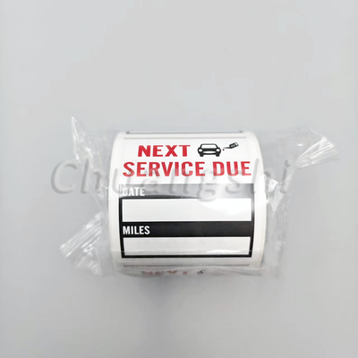 #ad 300PCS Oil Change Service Reminder Stickers Window Lite Sticker Pack 2quot;x2quot; CA $3.96