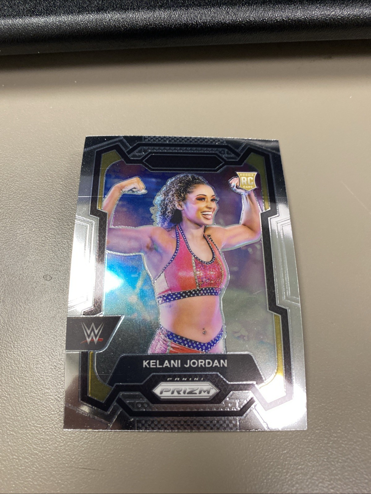 2024 Panini Prizm WWE - #127 Kelani Jordan Rookie Trading Card NXT FREE SHIPPING