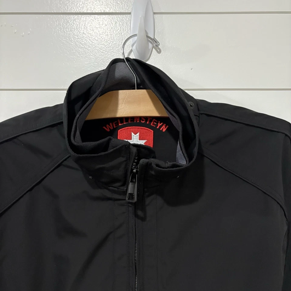 Wellensteyn | Chaqueta Abrigo Cicero Negro Bolsillos Frontales con Cremallera - ¿Talla Grande? Foto 2 de 4