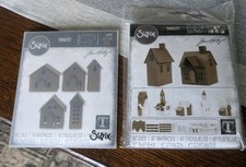 Sizzix Thinlits Dies Tim Holtz-Paper Village Collection 2 sets 
