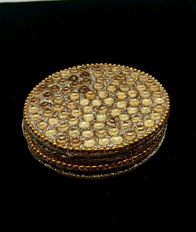 Vintage Double Mirror Compact