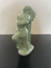 Vintage Frankoma Pottery Indian Chief