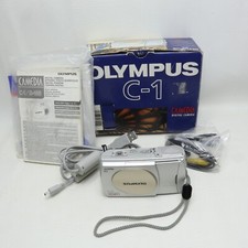 Olympus Digital Camera Camedia C-1 Tested Silver Free UK P P