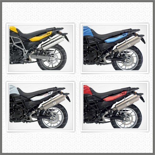 2 Stück Aufkleber Blau Schwarz Kompatibel mit Motorrad BMW F 650 GS F650GS F650 - Bild 2 von 5