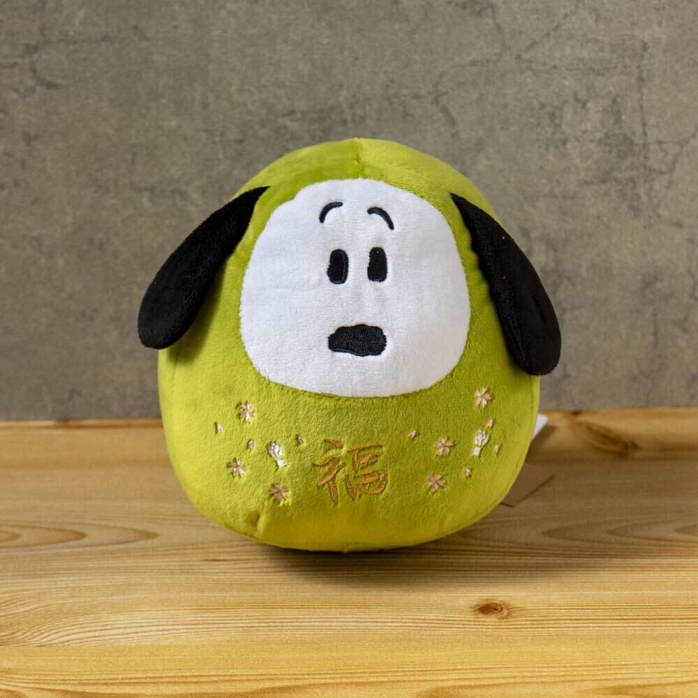 Peanuts Snoopy Cha-ya Daruma Snoopy (small) Plush Toy Japan New