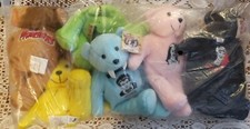 The Munsters Collectible Plush Rare Bears Dart Set of 6 Ltd Ed 2113 of 10000 NEW