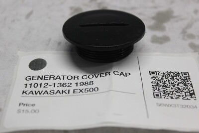 GENERATOR COVER CAP 11012-1362 1988 KAWASAKI EX500 | eBay