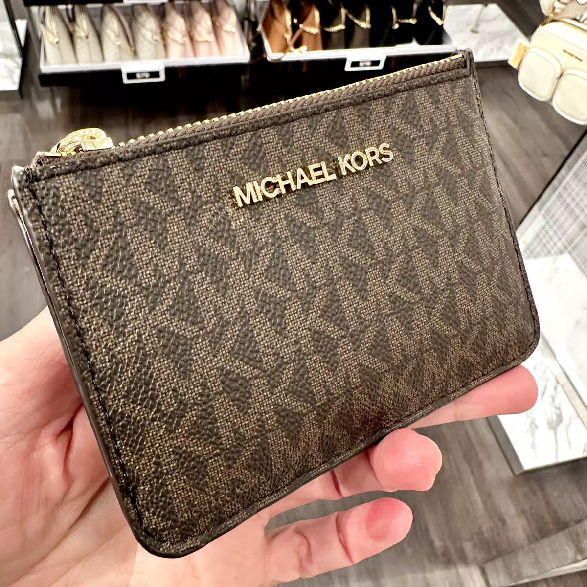 michael kors jet set travel brown