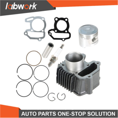 Labwork 80cc Piston Cylinder Gasket Kit for Yamaha Badger Moto-4 Raptor 80