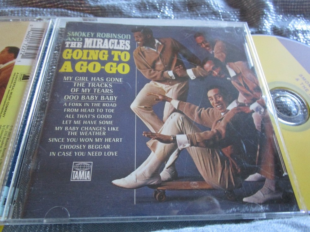 Smokey Robinson And The Miracles – Going To A Go-Go / Away We A Go-Go  CD Album
