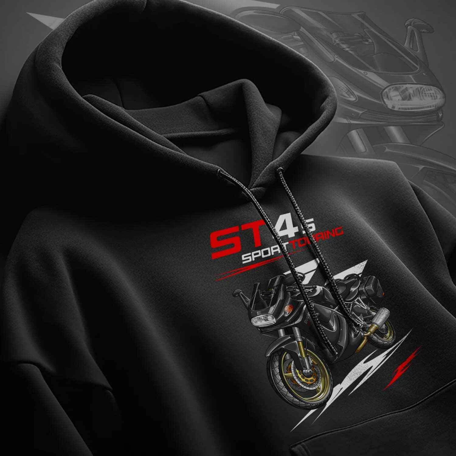 Ducati ST4 ST4s Touring Motorcycle Hoodie Pullover for Riders