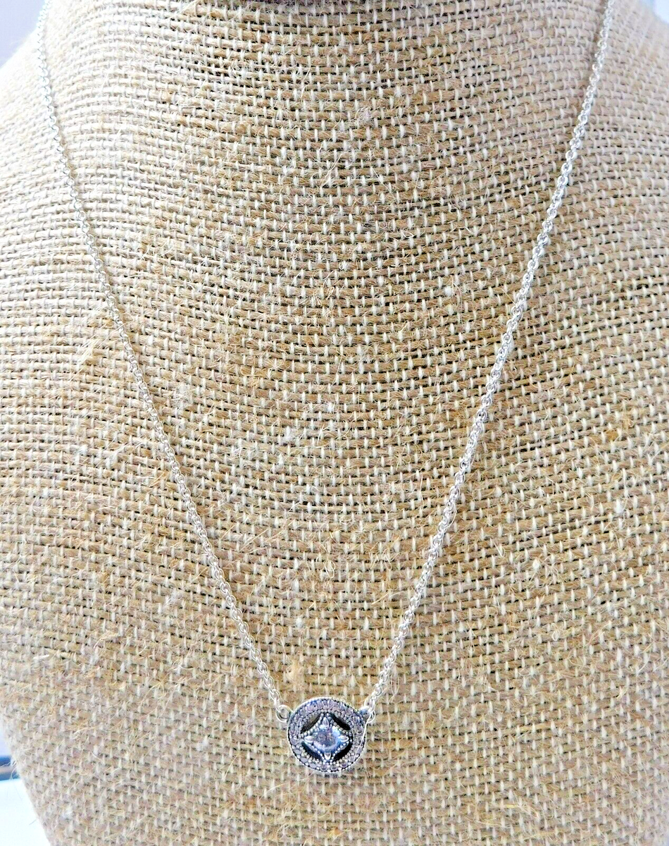 Authentic Pandora Necklace, Vintage Allure, #590523CZ | eBay