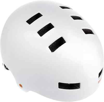 Mongoose Hardshell Youth/Adult Helmet Scooter BMX Skateboard L 60-62cm  White UK