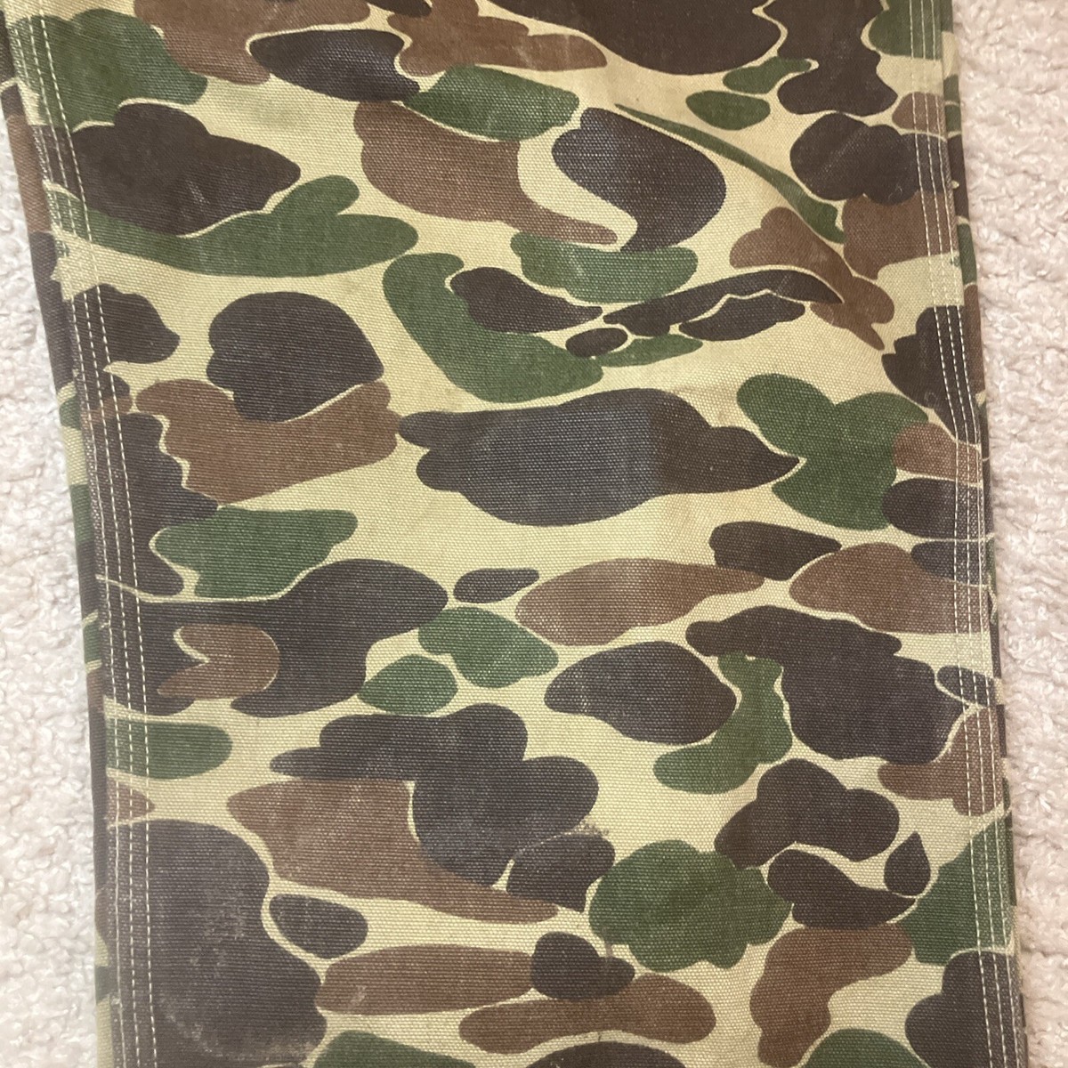 Vintage Carhartt Duck Camo Canvas Hunting Pants USA Size 40 x 29.5