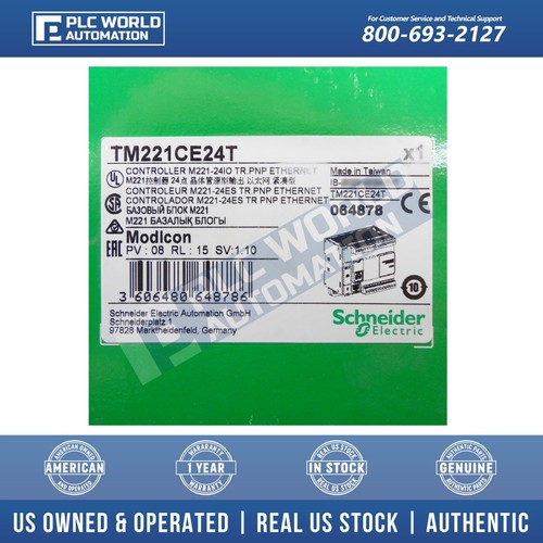 TM221CE24T Schneider Modicon M221 Controller, New, FREE UPS 2Day Dlvry & 2Yr Wty - Picture 3 of 4