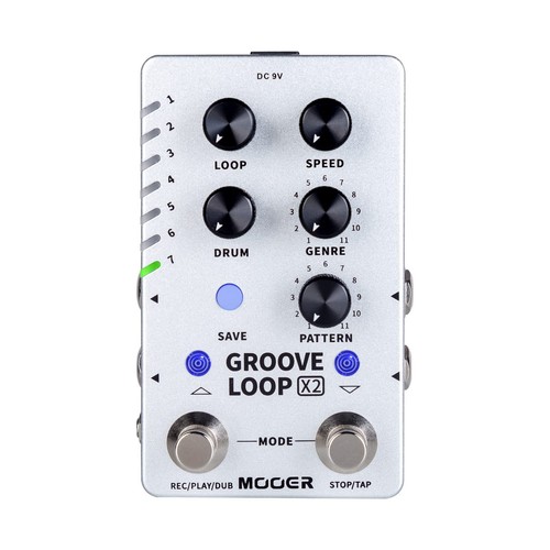 Groove Looper Pedal Drum Machine Stereo Guitar Loop Recorder Pedals