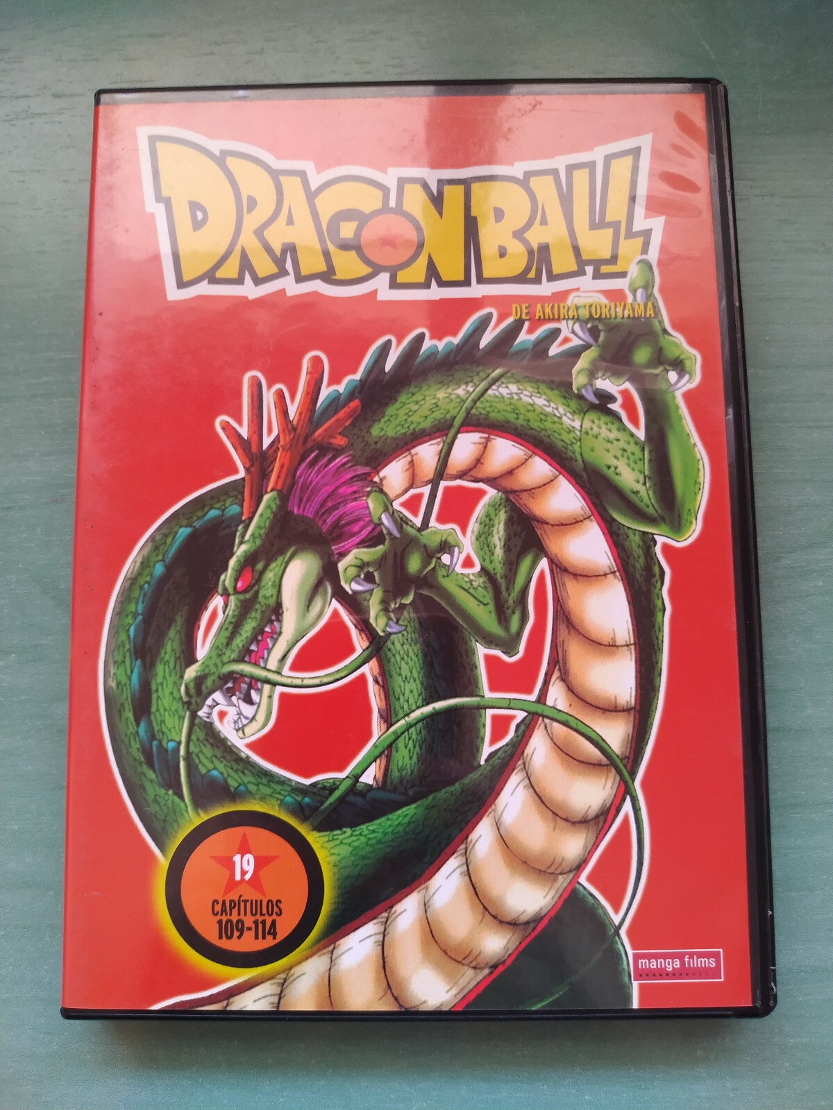 DRAGON BALL Akira Toriyama Vol 19 Chapters 109-114 - DVD Spanish Portuguese - 3T