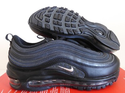 WMNS NIKE AIR MAX 97 BLACK-METALLIC PEWTER-ANTHRACITE SZ 7.5