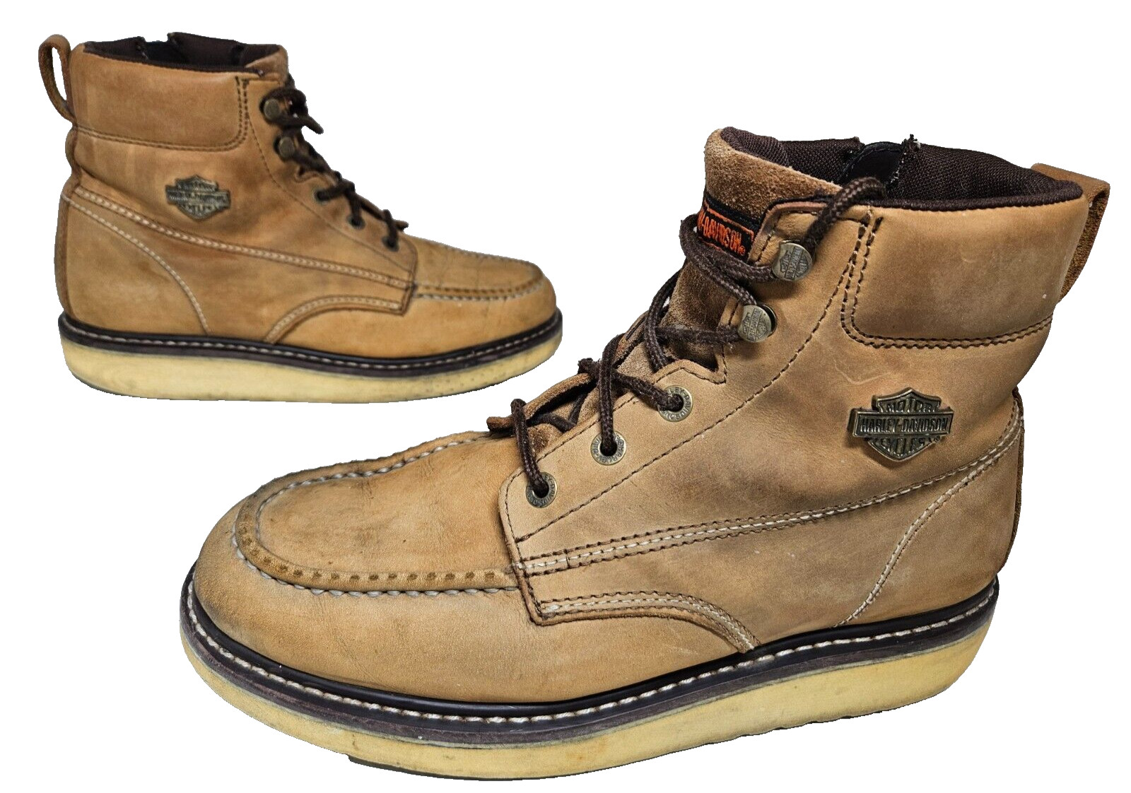 HARLEY-DAVIDSON FOOTWEAR Aldredge - Botas de motocicleta para hombre de 8 pulgadas, Negro, 7 : Harley-Davidson HARLEY-DAVIDSON FOOTWEAR Aldredge - Botas de motocicleta para hombre de 8 pulgadas, Negro, 7 : Harley-Davidson