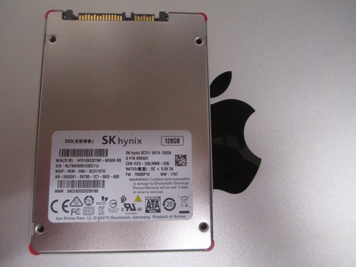 Apple Mac OS High Sierra 2.5" 128GB SSD Solid State Drive SK Hynix HFS128G32TNF - Picture 7 of 12