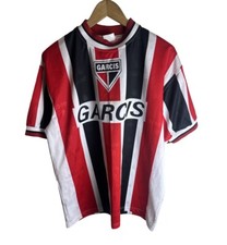 Vintage Garcis Men’s Striped Soccer Jersey Size Large