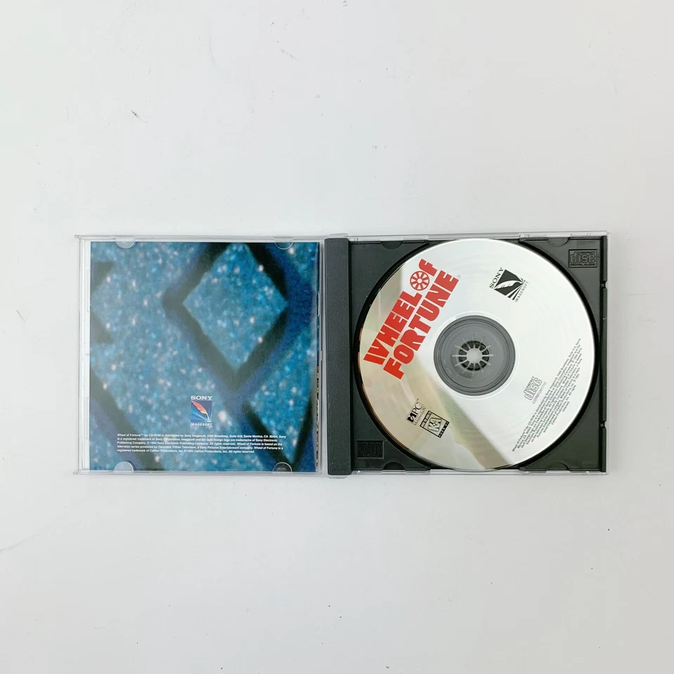 1994 Wheel Of Fortune CD-Rom Puzzle Game Windows 3.1 Game Jewel Case - Image 4 of 4