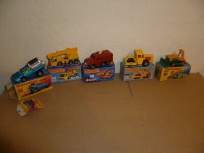 aus Nachlass  5 x alte Matchbox Modelle unbespielt in OVP Modelle Top erhalten
