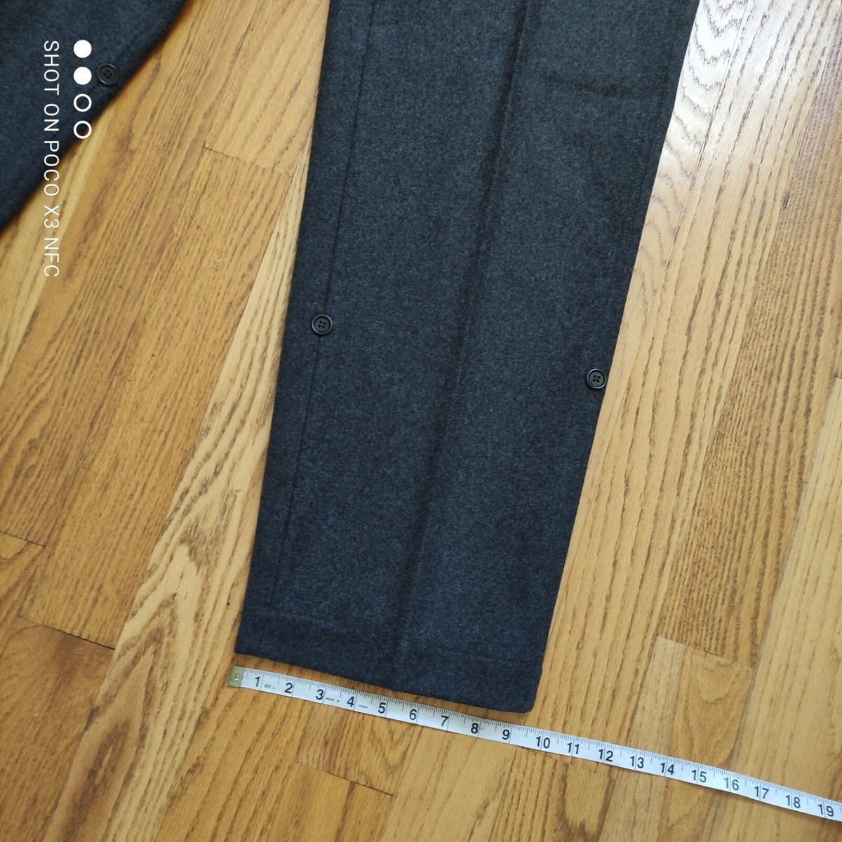 New Prada Thick Felt Wool Blend High Waisted Wide Leg Pants New Prada Thick Felt Wool Blend High Waisted Wide Leg Pants