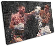 Boxing Grunge Taylor Prograis Sports SINGLE CANVAS WALL ART Picture Print