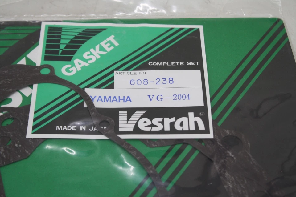 83 84 85 YAMAHA YTM200 E YAMAHAULER И 85 YFM200 N ПОЛНЫЙ КОМПЛЕКТ ПРОКЛАДОК VESRAH - Изображение 3 из 4