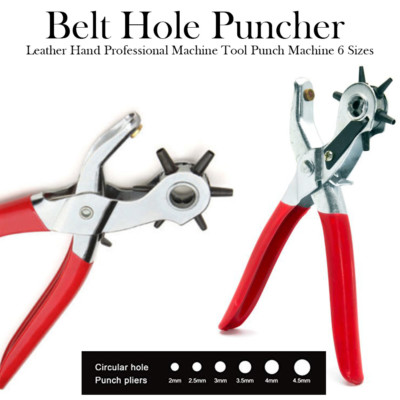 belt hole machine