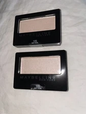 2 Pack Maybelline New York Expert Wear Eyeshadow Singles 10S Soft Pearl 0.08 OZ