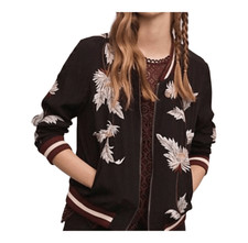 Chelsea & Theodore Varsity Embroidered Jacket Size Medium New Tags