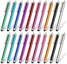 20pack stylus pen touch screen rubber tip styluses for i-pad tablet android phon