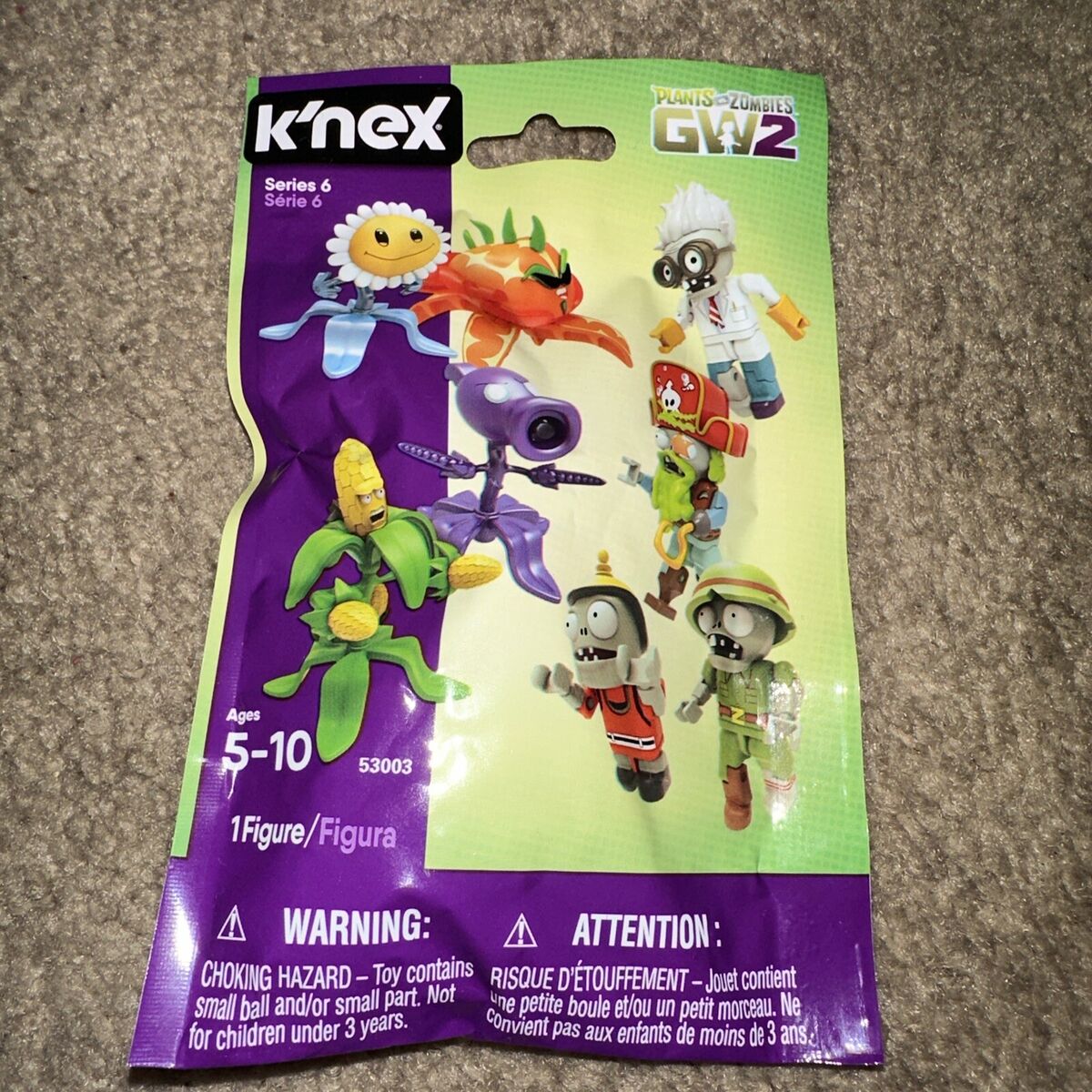 Plants vs. Zombies Garden Warfare 2 Zombies 6 Mini Figures Collectors  Item!!!