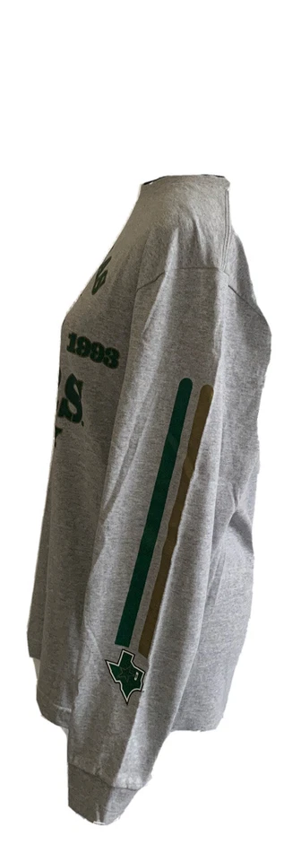 NHL Dallas Stars Hockey Gray Long Sleeve Shirt Boys Youth Size XXL 18 NWT Texas - Image 2 of 4