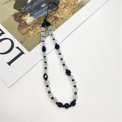 Phone Beaded Strap BLACKPINK Jennie Rosé inspired Phone Lanyard K-pop Korean - 第 8/8 張圖片