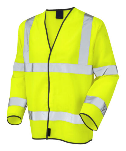 Yellow Reflective Hi Vis High Viz Visibility Vest EN471 Waistcoat Safety 